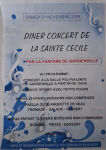 Affiche Sainte Cécile 2026